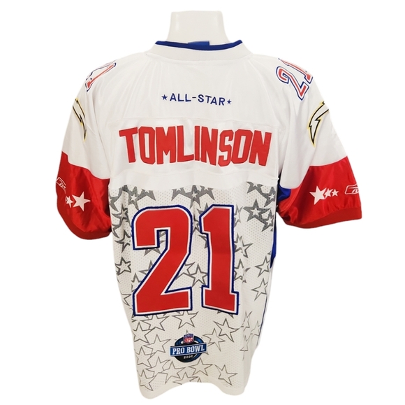 Reebok Vintage NFL Pro Bowl 2007 LaDainian Tomlinson Chargers Jersey SZ 50 100% - Picture 6 of 16